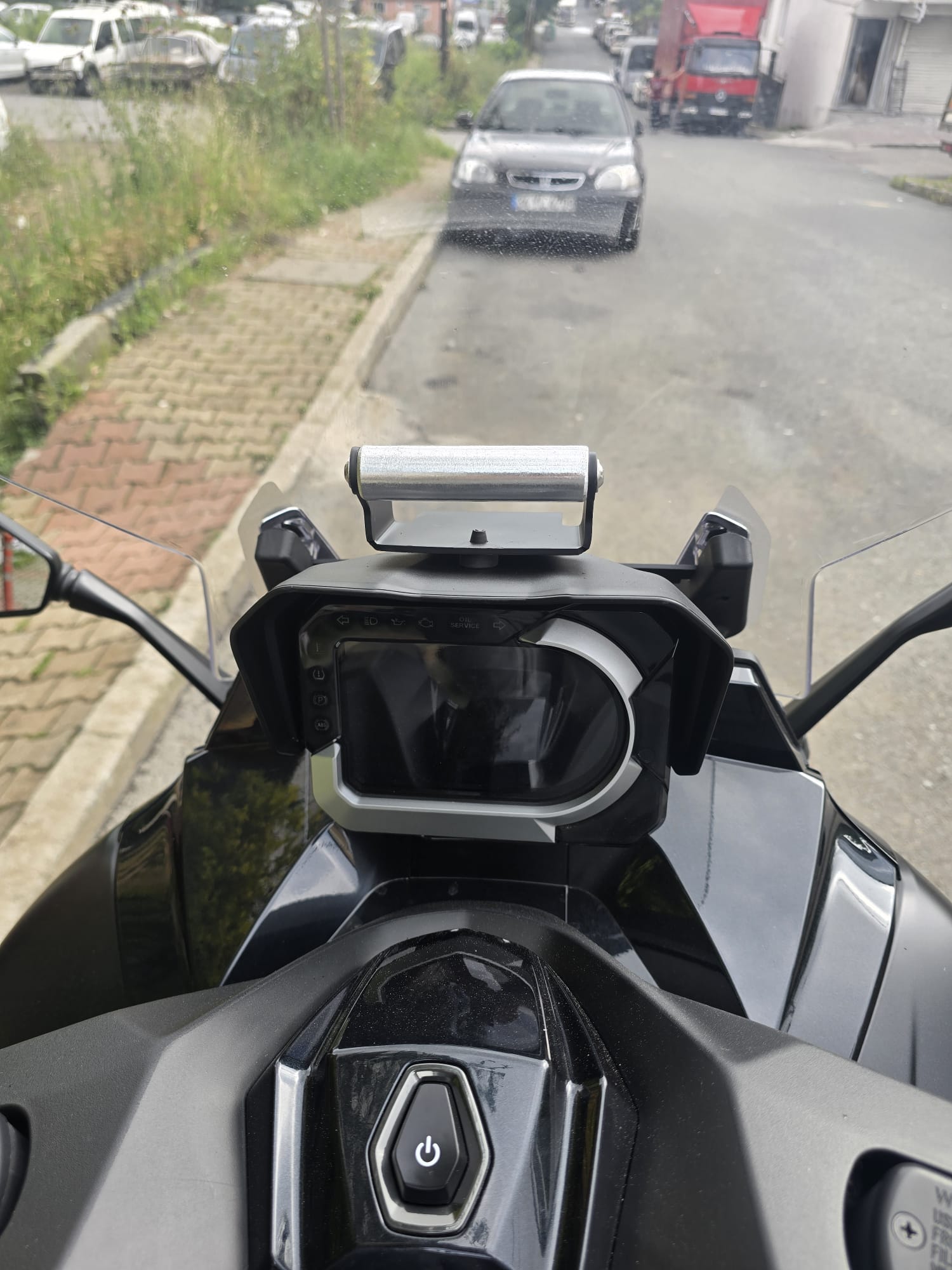 KYMCO CV3 TELEFON TUTUCU BAR