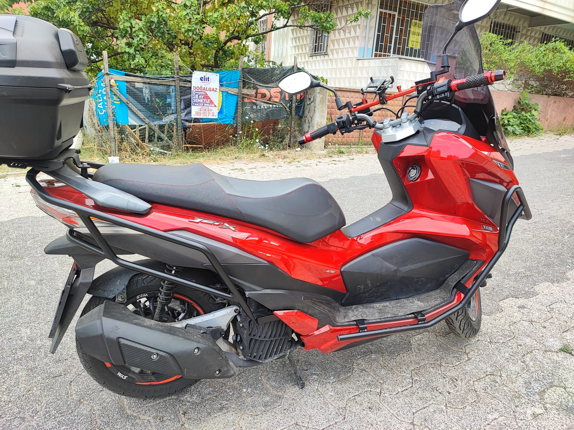 SYM JETX 125 ÖN ARKA KORUMA DEMİRİ