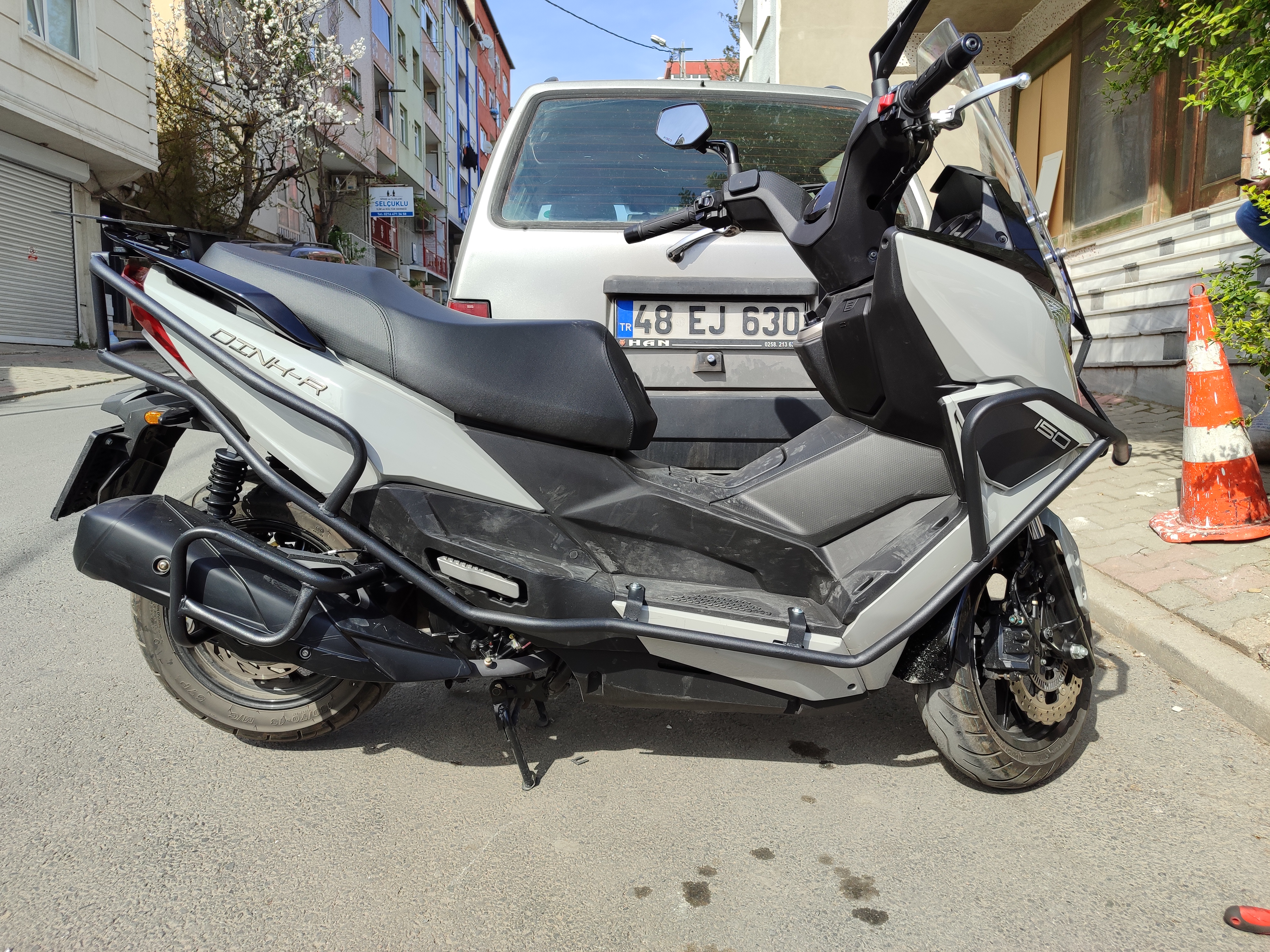 KYMCO DİNK R 150 ÖN ARKA KORUMA DEMİRİ