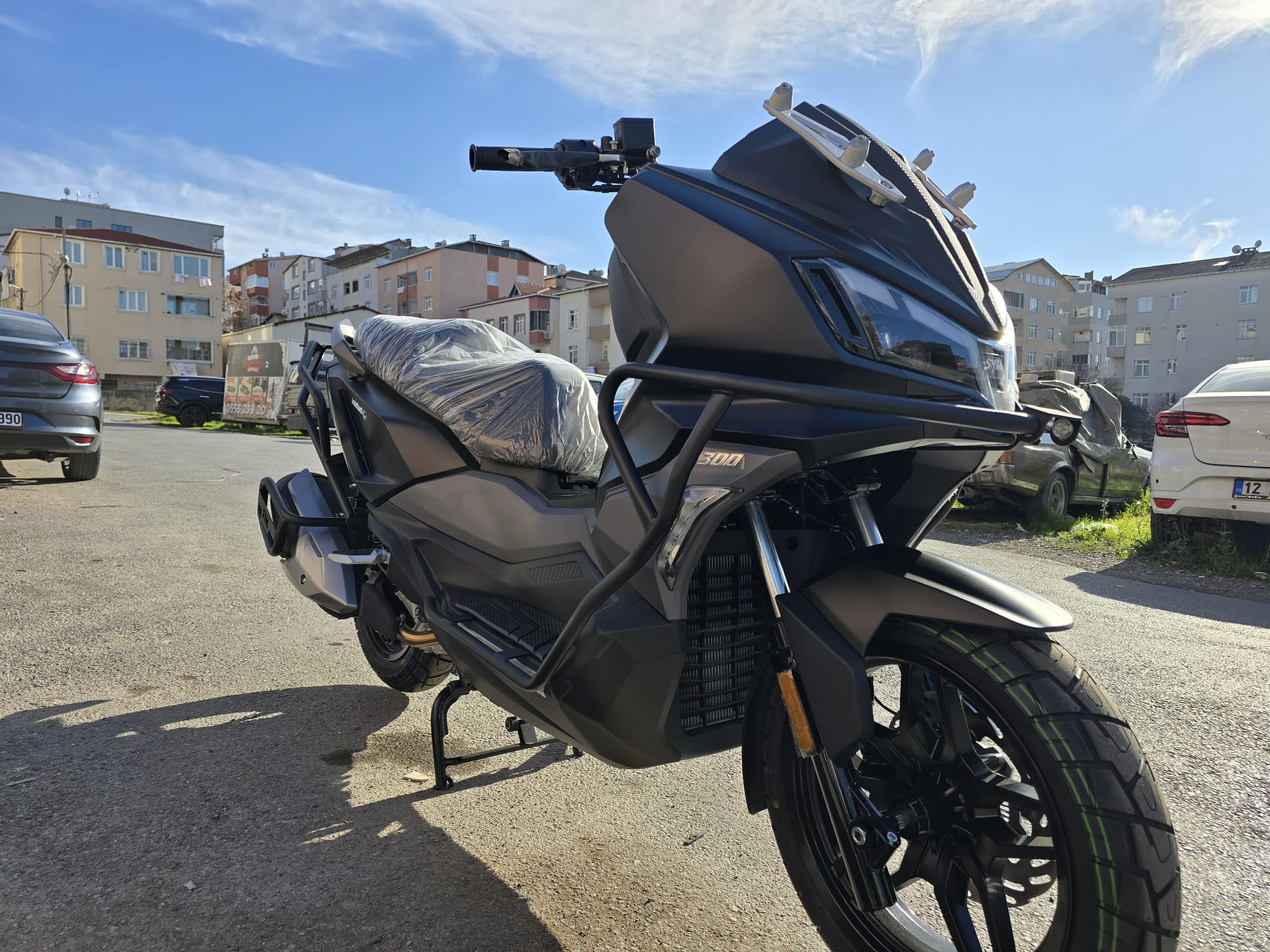 SYM ADX 250 ÖN ARKA KORUMA DEMİRİ