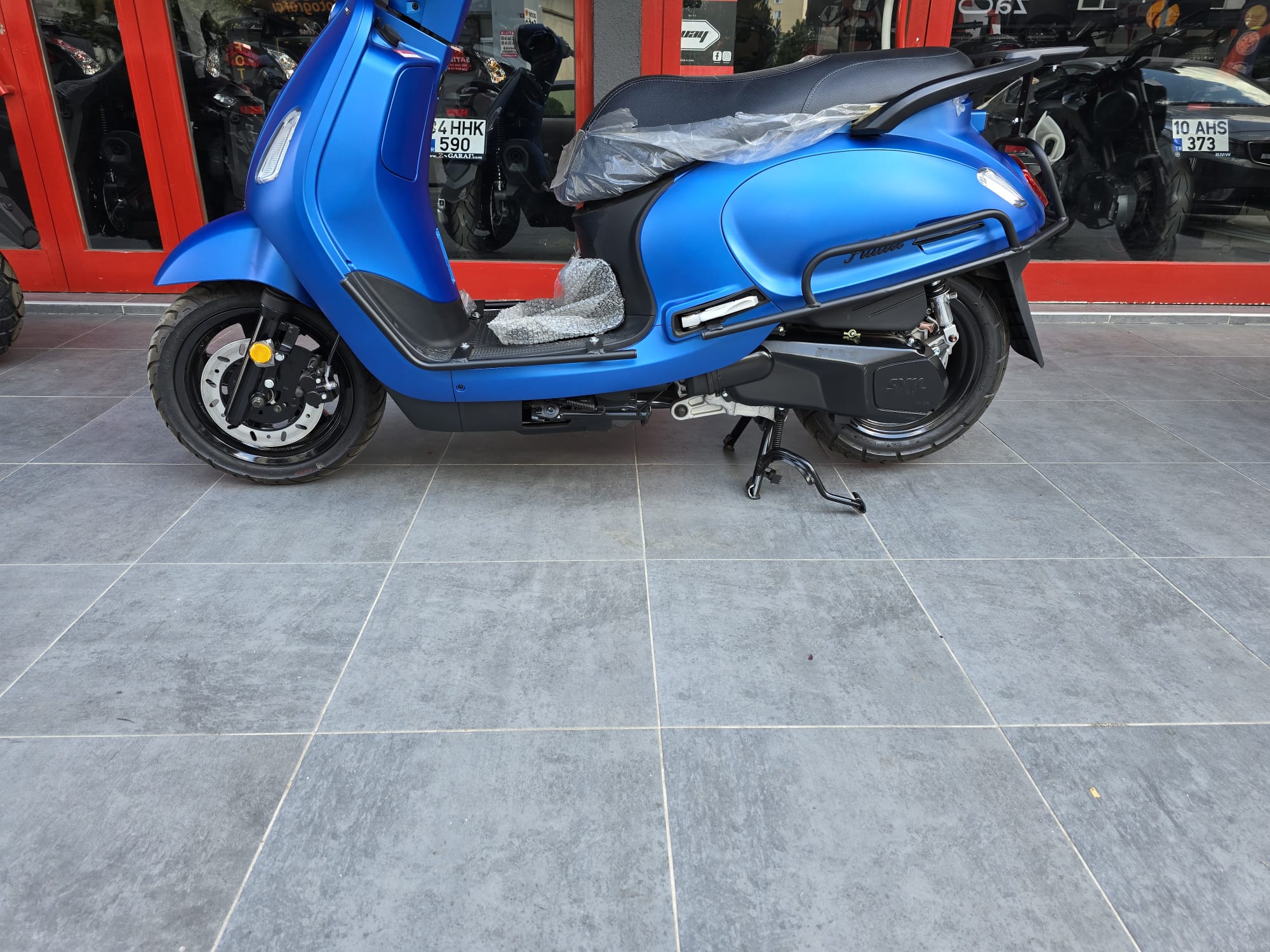 SYM FİDDLE EGZOS KORUMA DEMİRİ