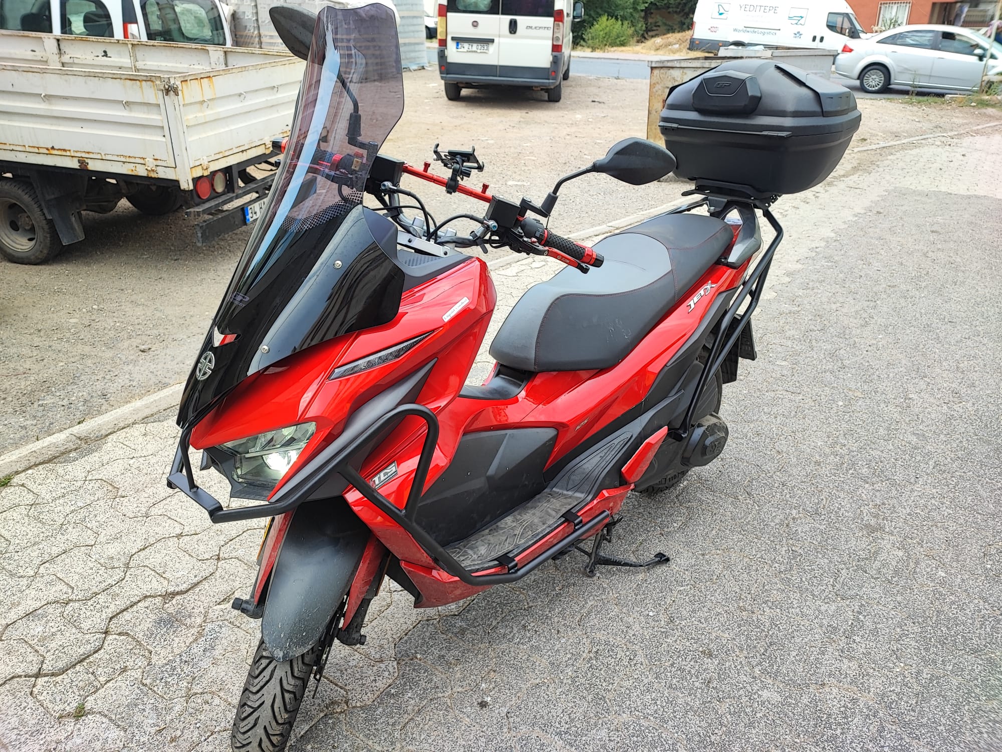 SYM JETX 125 ÖN ARKA KORUMA DEMİRİ