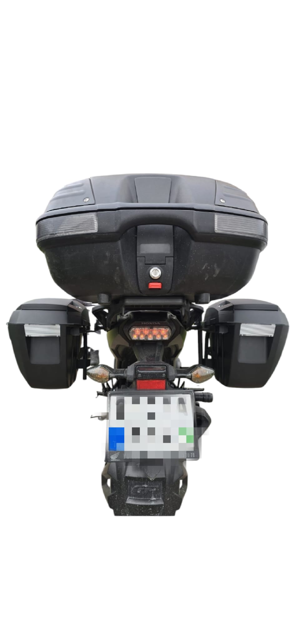 Honda NC 750 X 2021-2026 Uyumlu YAN Çanta Demiri Siyah