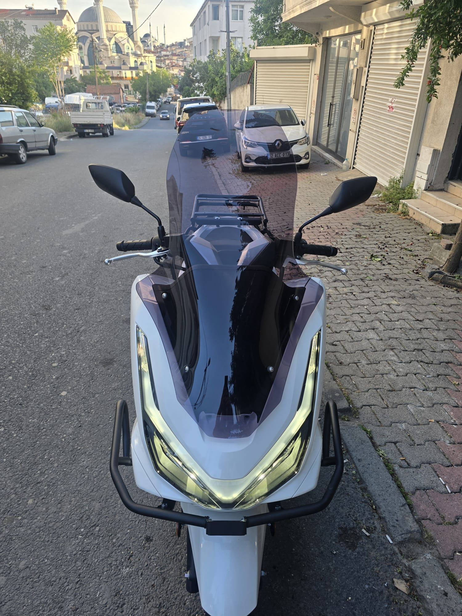 HONDA PCX 125 TUR CAMI FÜME-ŞEFFAF 2025-2026 