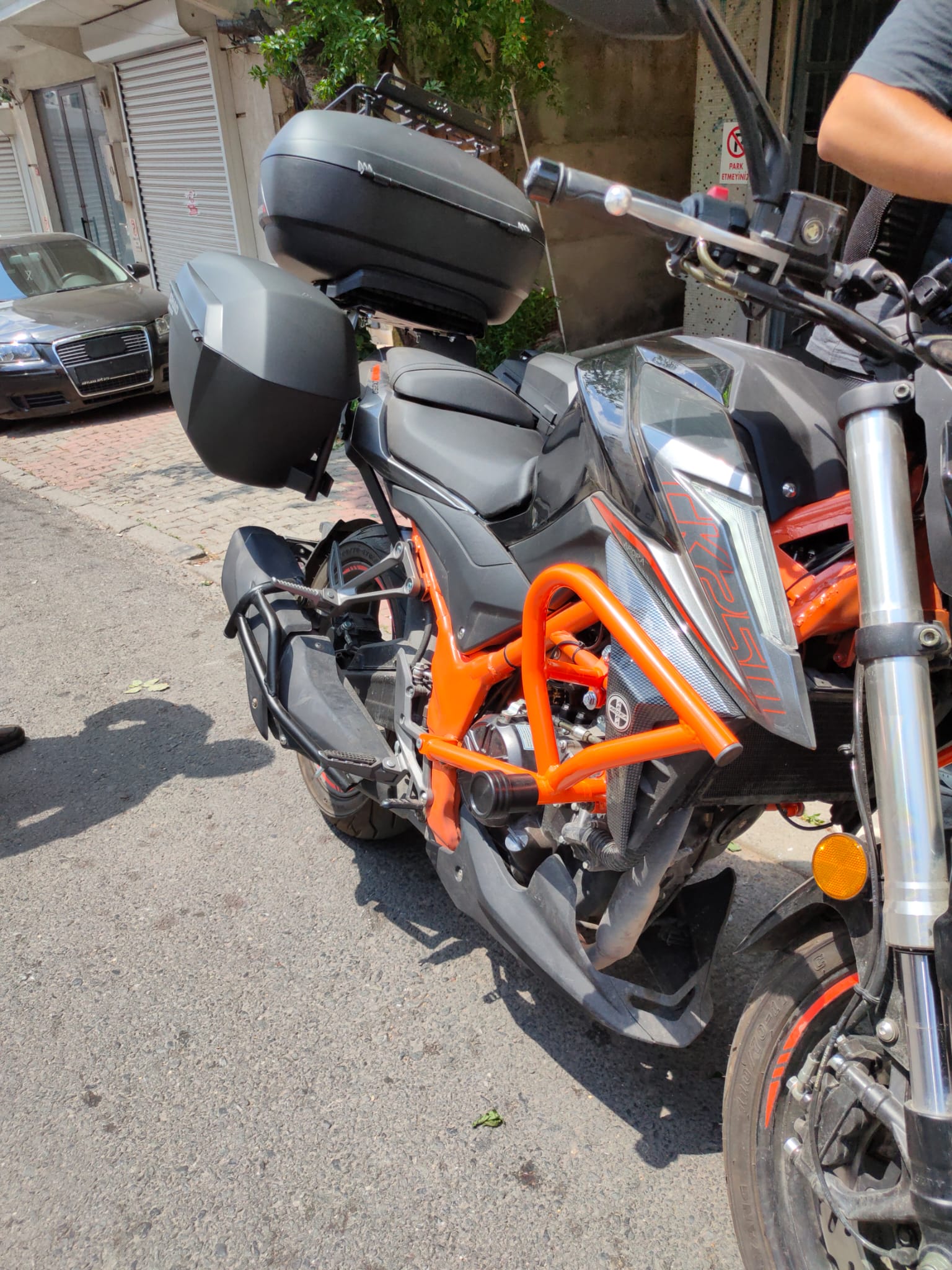 ARORA CK 250 YAN ÇANTA TAŞIMA DEMİRİ