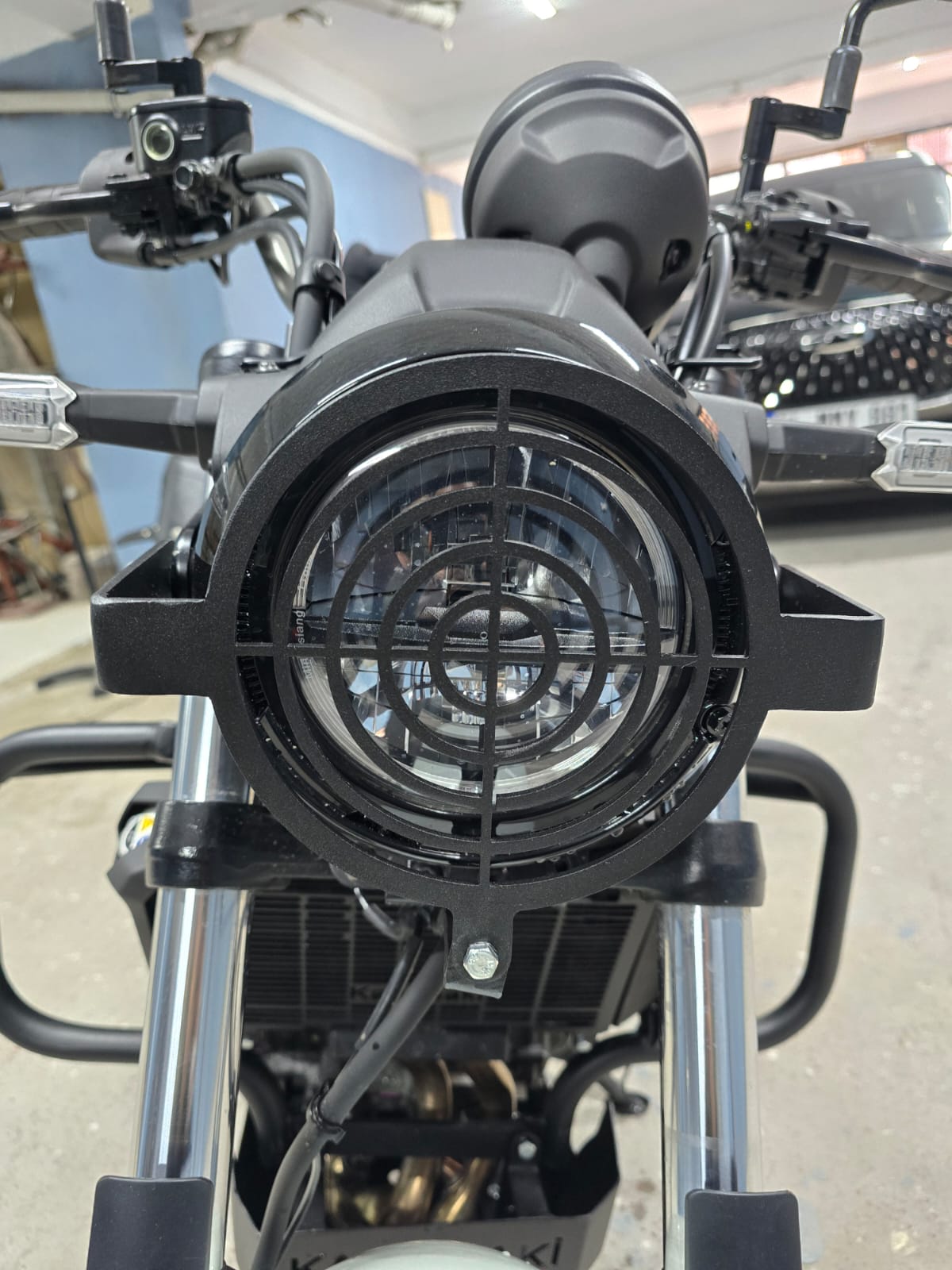 KAWASAKİ ELİMİNATÖR 500 ÖN FAR KORUMA DEMİRİ