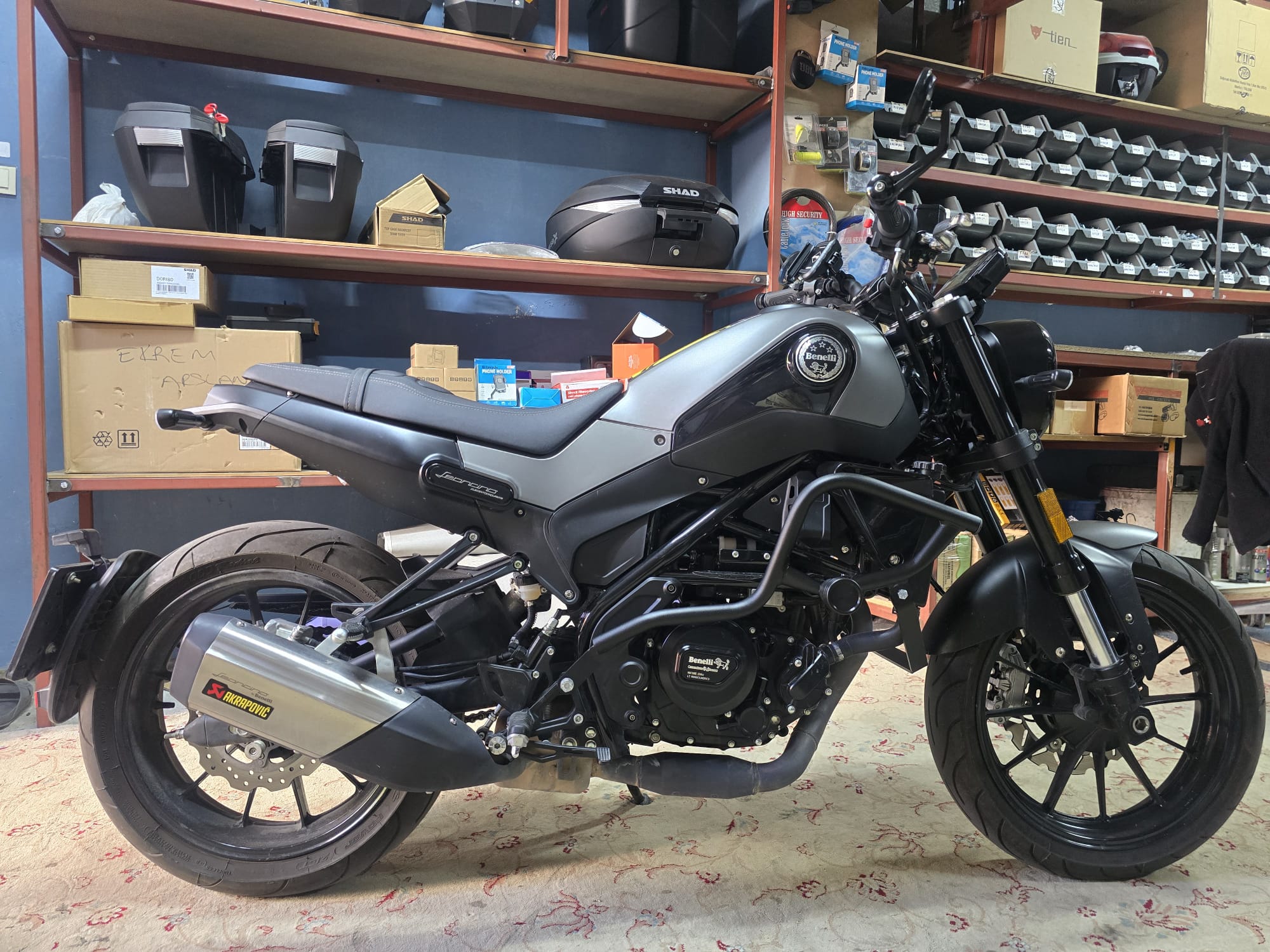 BENELLİ LEONCİNO 250 KORUMA DEMİRİ