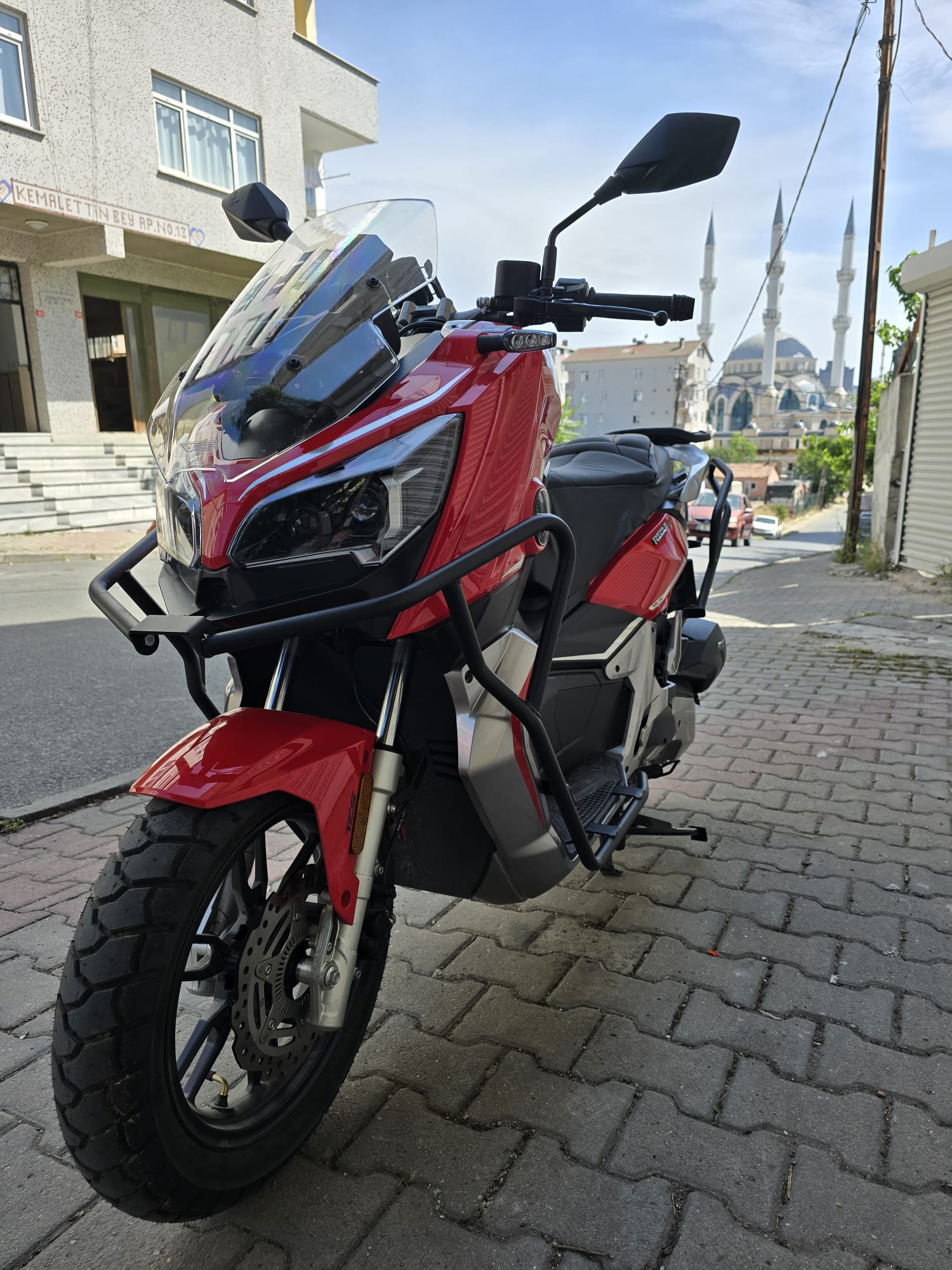 RKS REALE 125 ÖN ARKA KORUMA DEMİRİ 