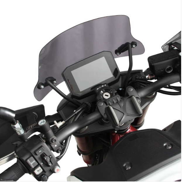 Honda CB500 Hornet 2024-2025 Uyumlu Ön Cam Siyah-ŞEFFAF