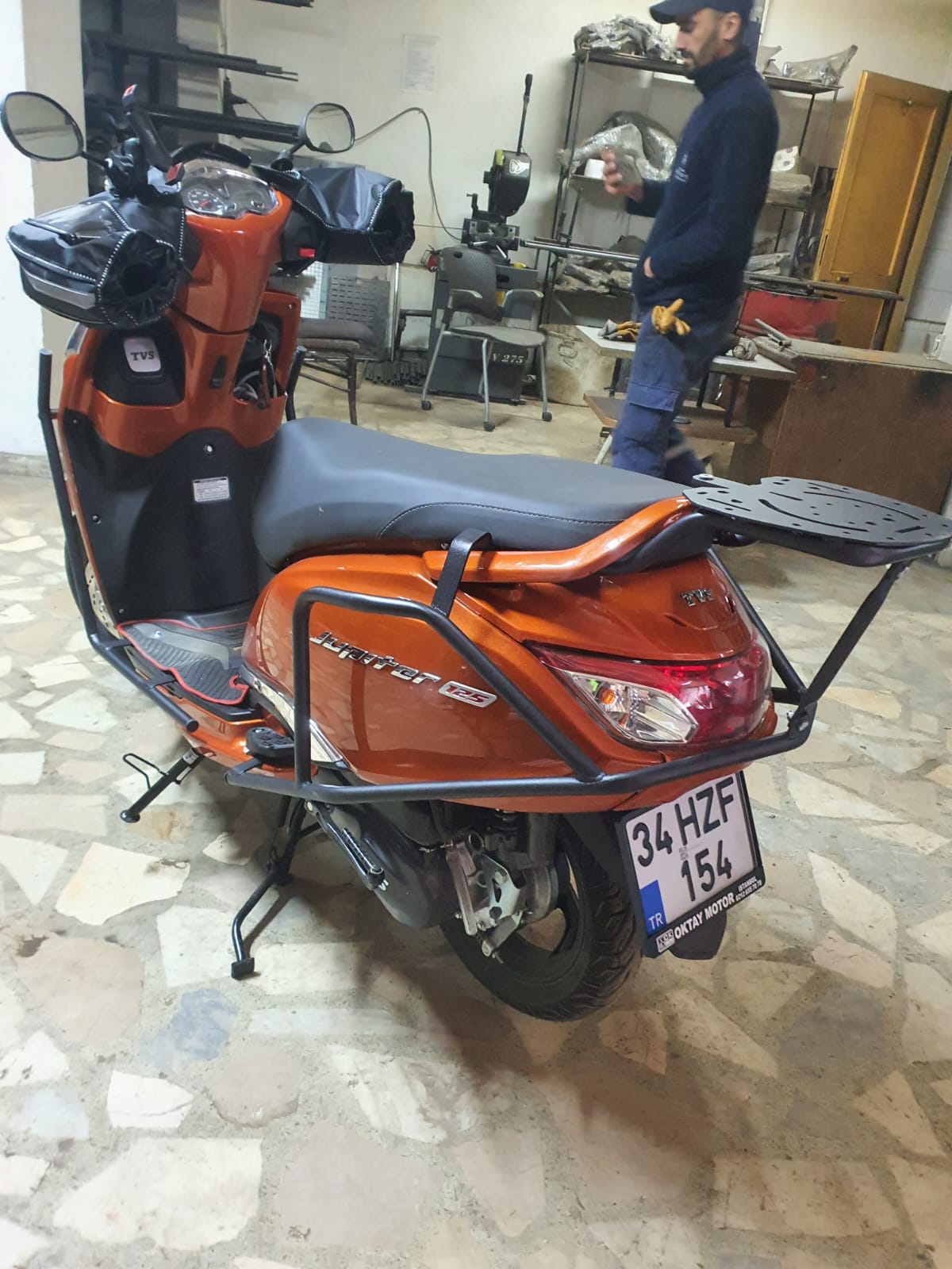 TVS Jupiter 125 Koruma Demiri 