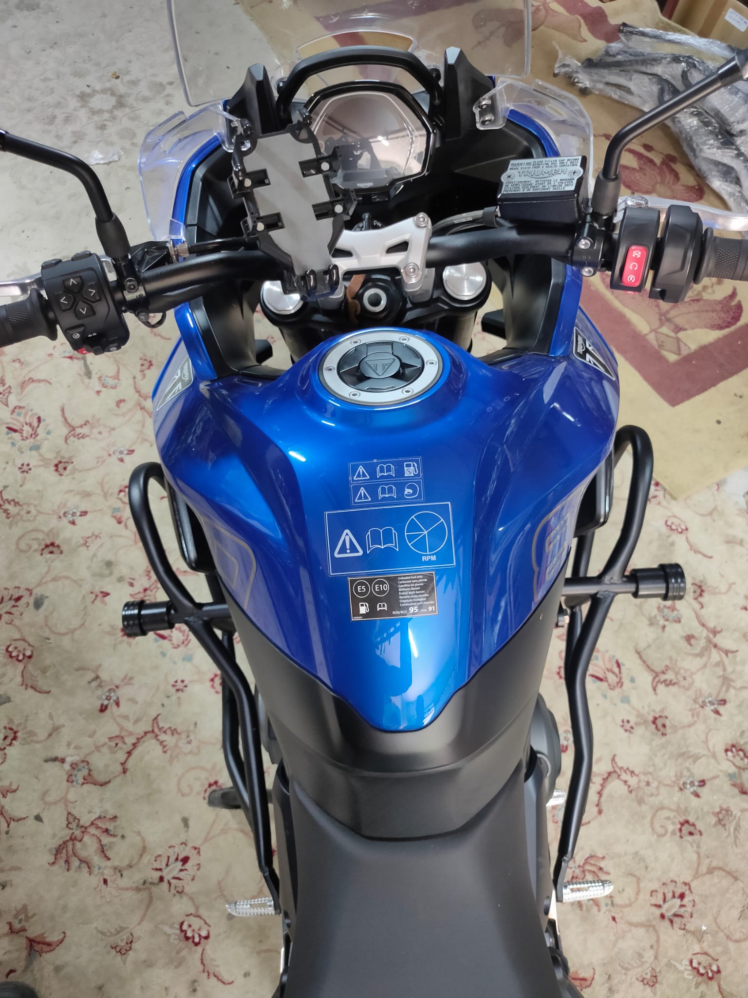 Triumph Tiger 800 SPORT  KORUMA DEMİRİ