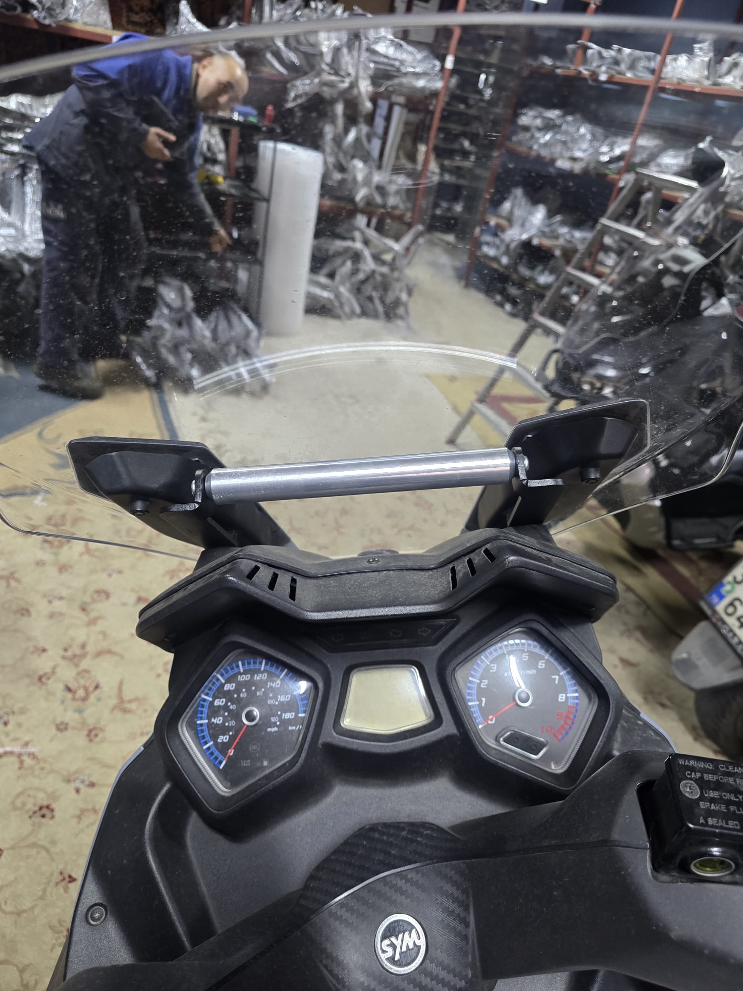 SYM JOYRİDE 300 TELEFON TUTUCU BARI