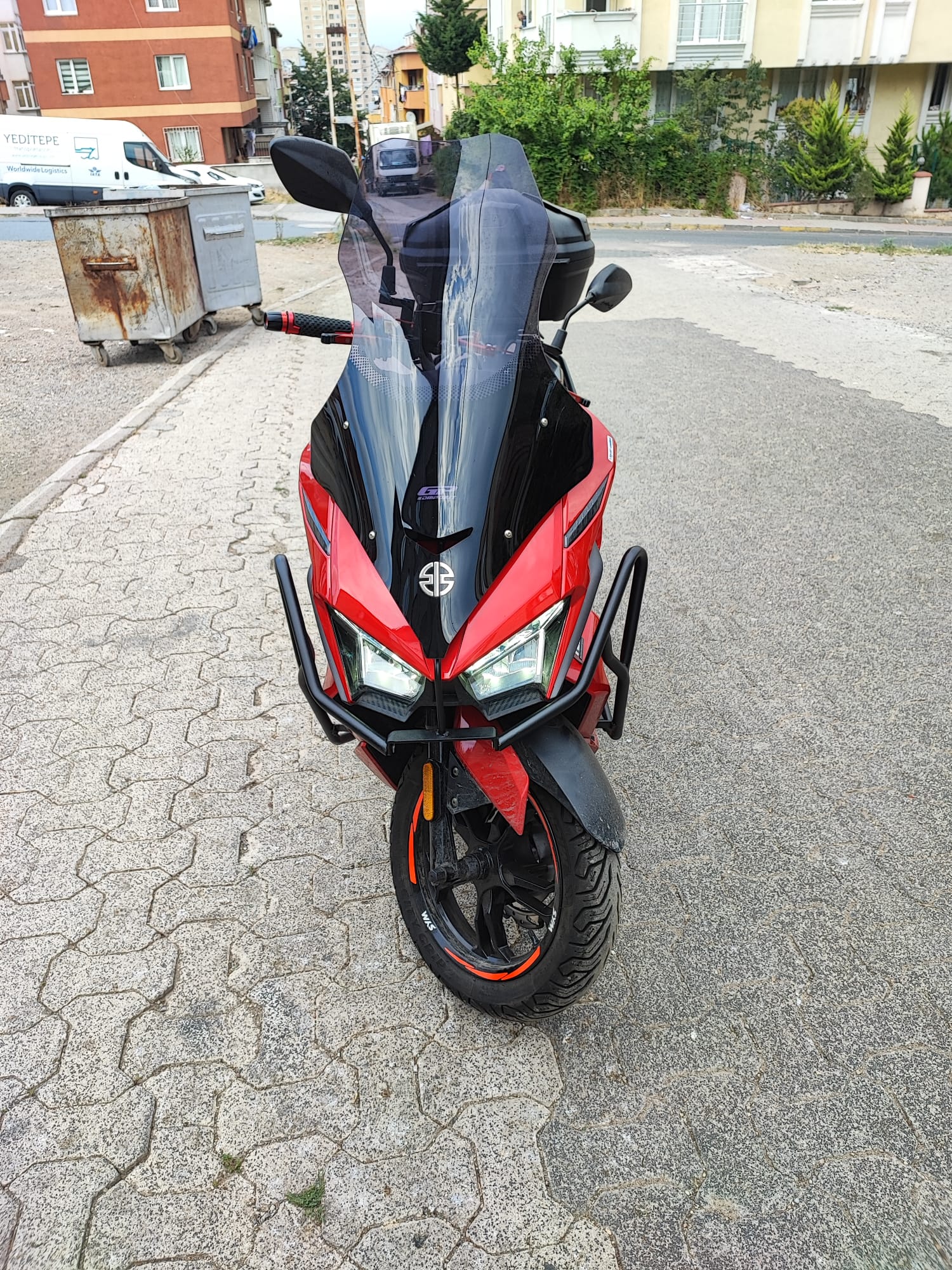 SYM JETX 125 ÖN ARKA KORUMA DEMİRİ