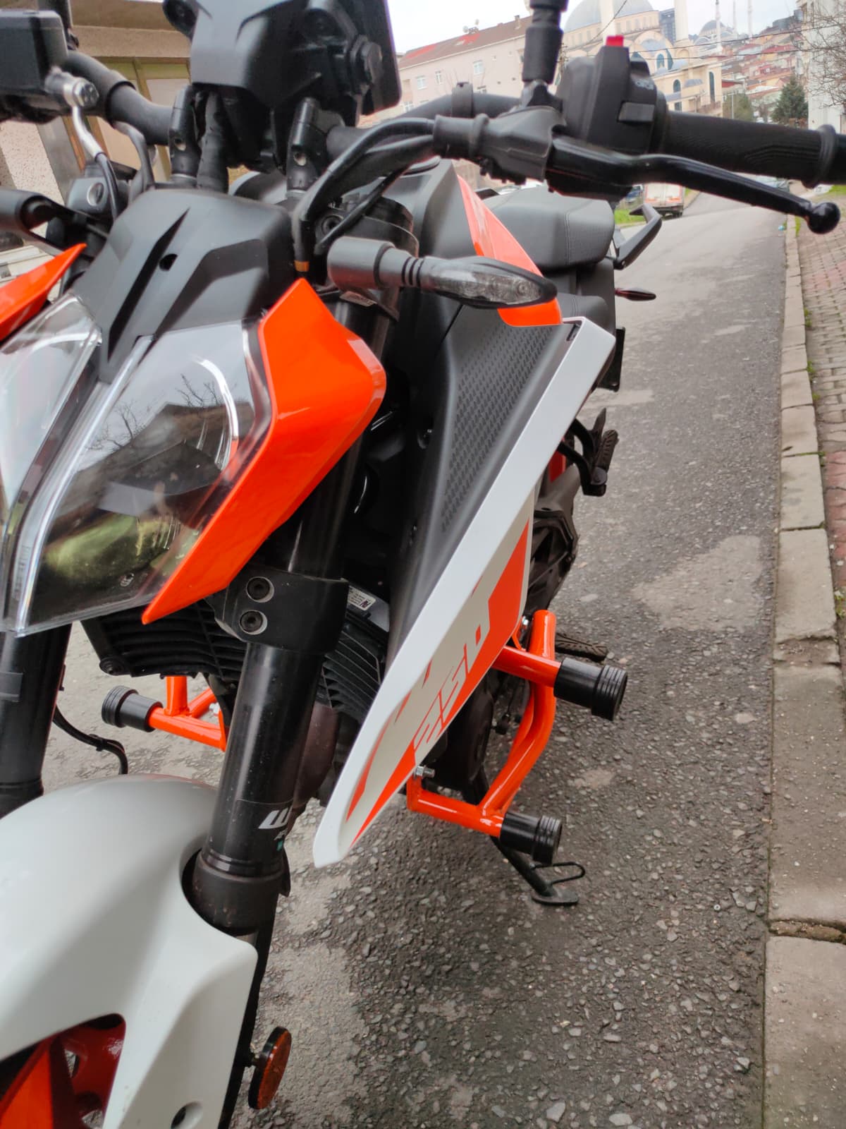 KTM DUKE 250-390 KORUMA DEMİRİ