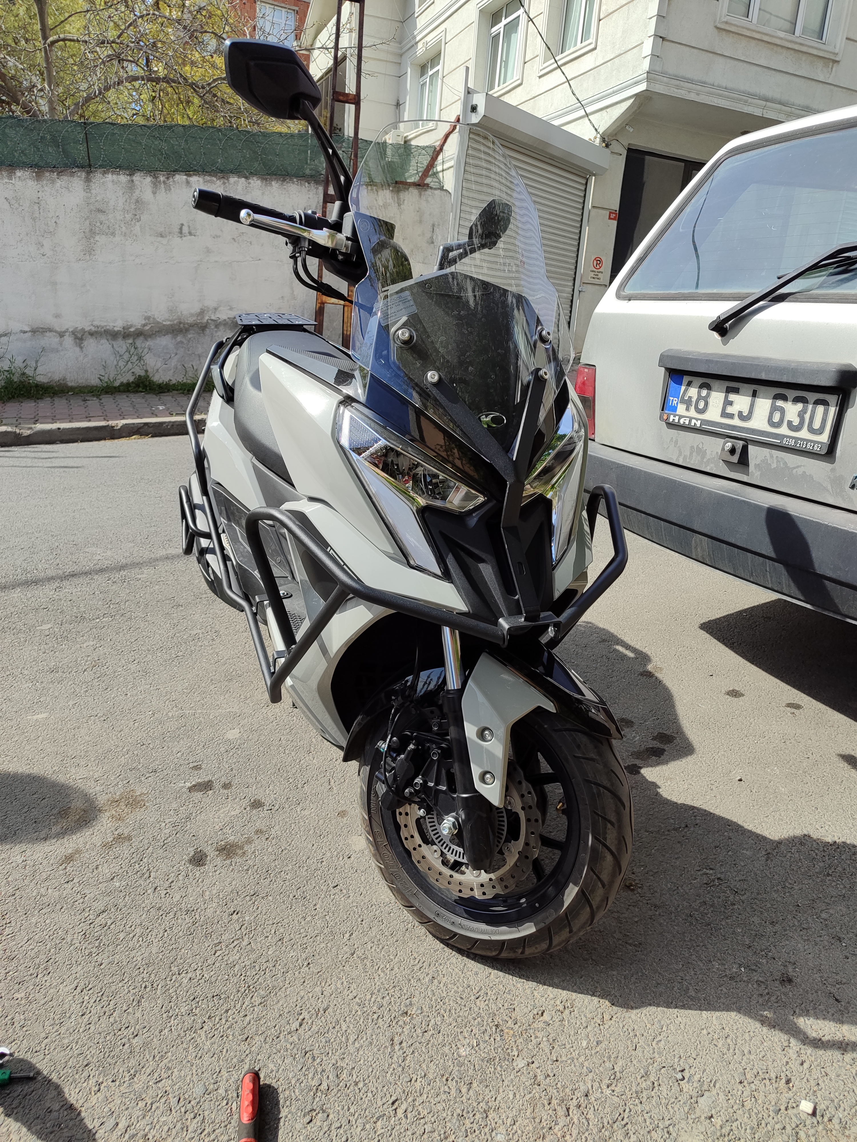 KYMCO DİNK R 150 ÖN ARKA KORUMA DEMİRİ