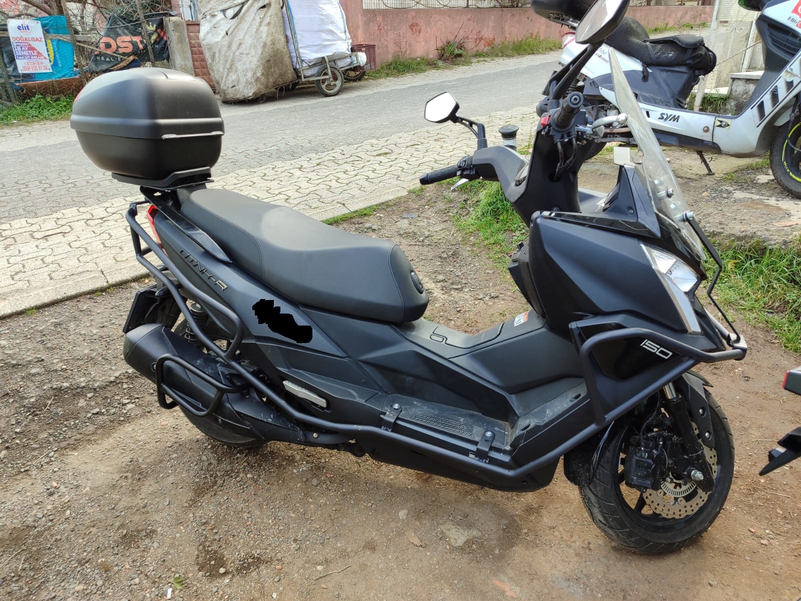 KYMCO DİNK R 150 ÖN ARKA KORUMA DEMİRİ
