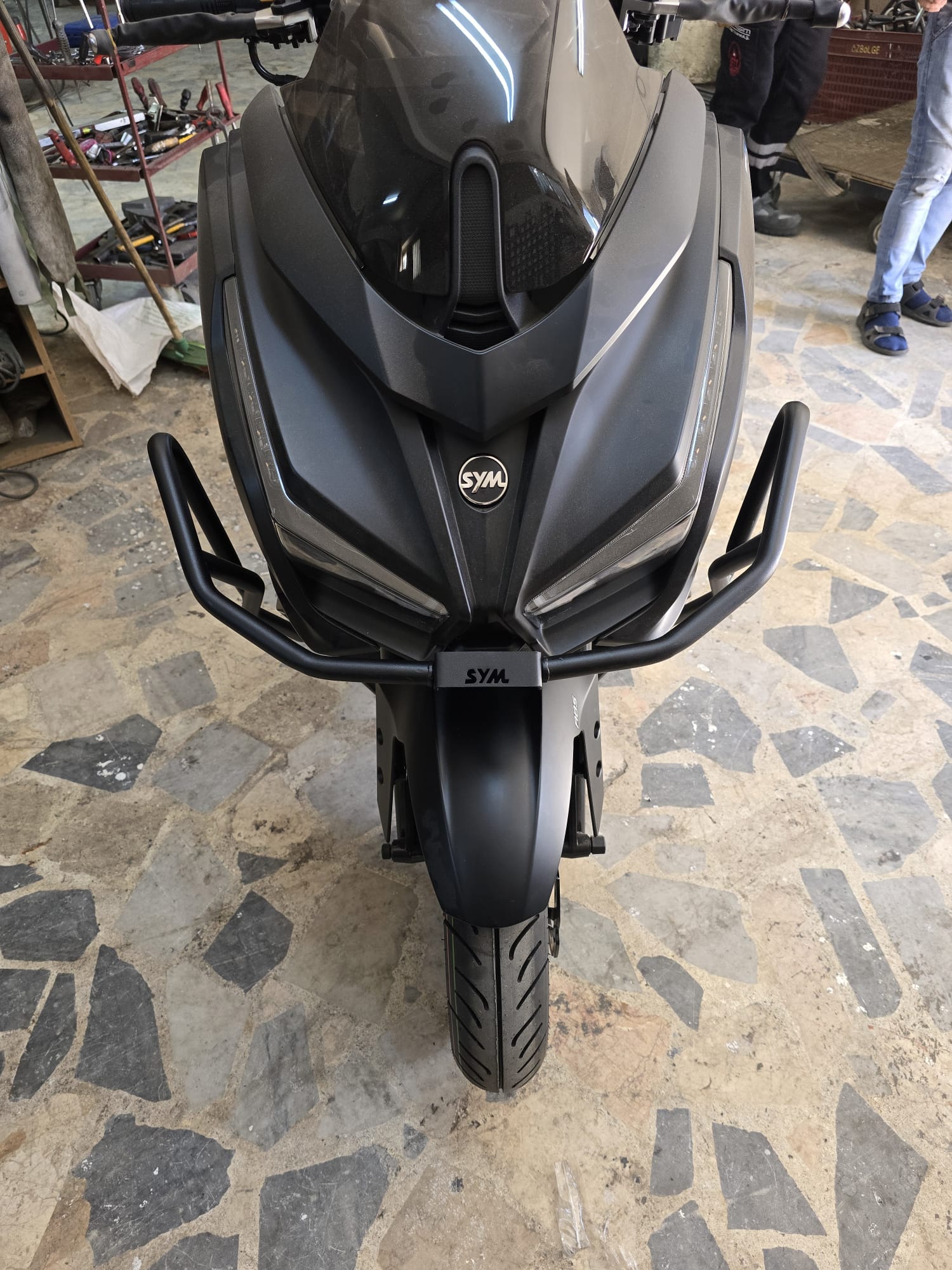 SYM JET 14 EVO 200 ÖN KORUMA DEMİRİ