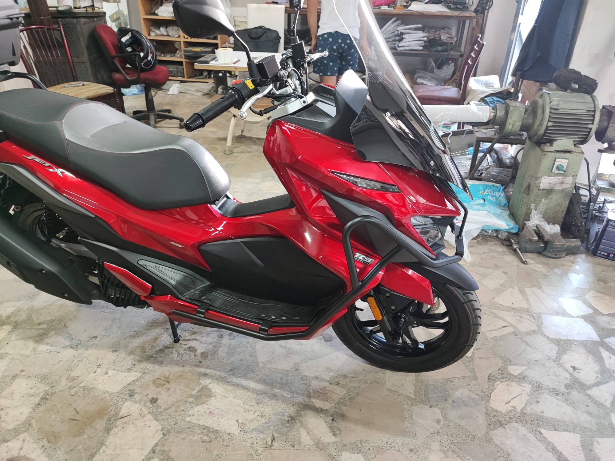SYM JETX 125 ÖN ARKA KORUMA DEMİRİ