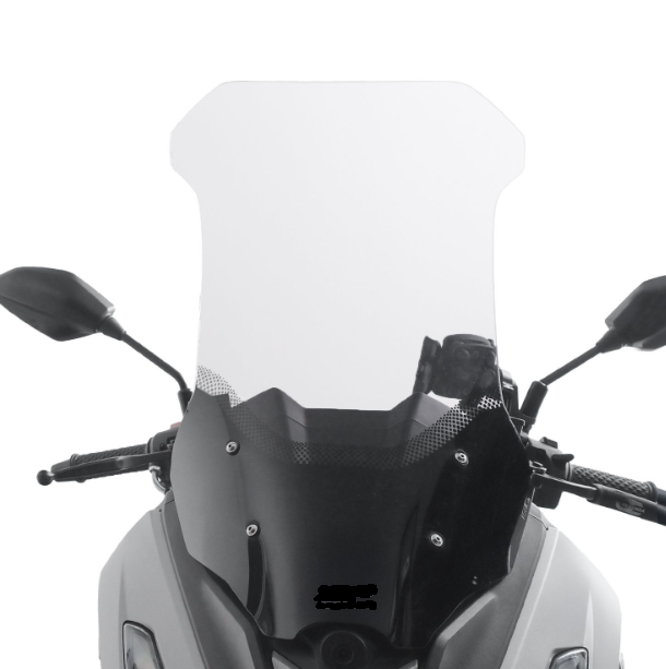 Voge SR1 2021-2025 Uyumlu Ön Tur Camı Şeffaf-SİYAH