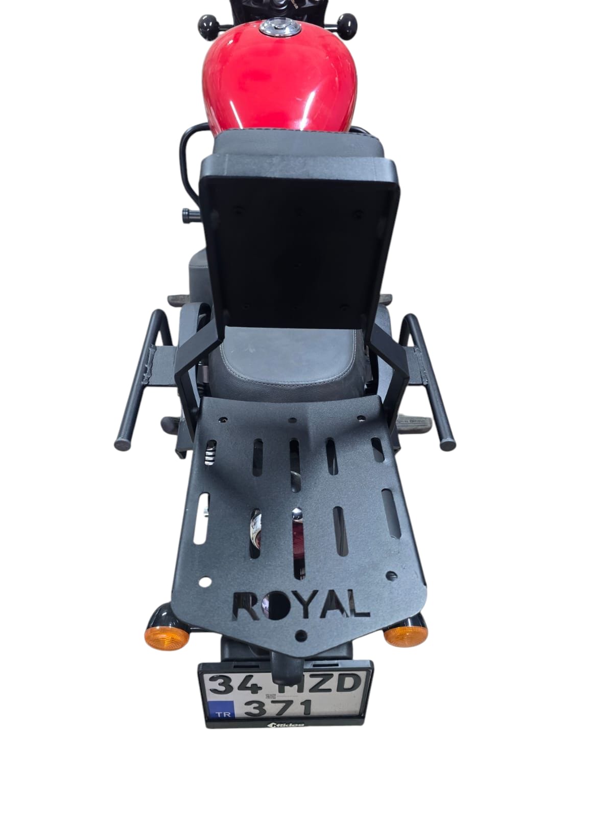 ROYAL ENFİELD METEOR 350 ARKA ÇANTA TAŞIMA DEMİRİ