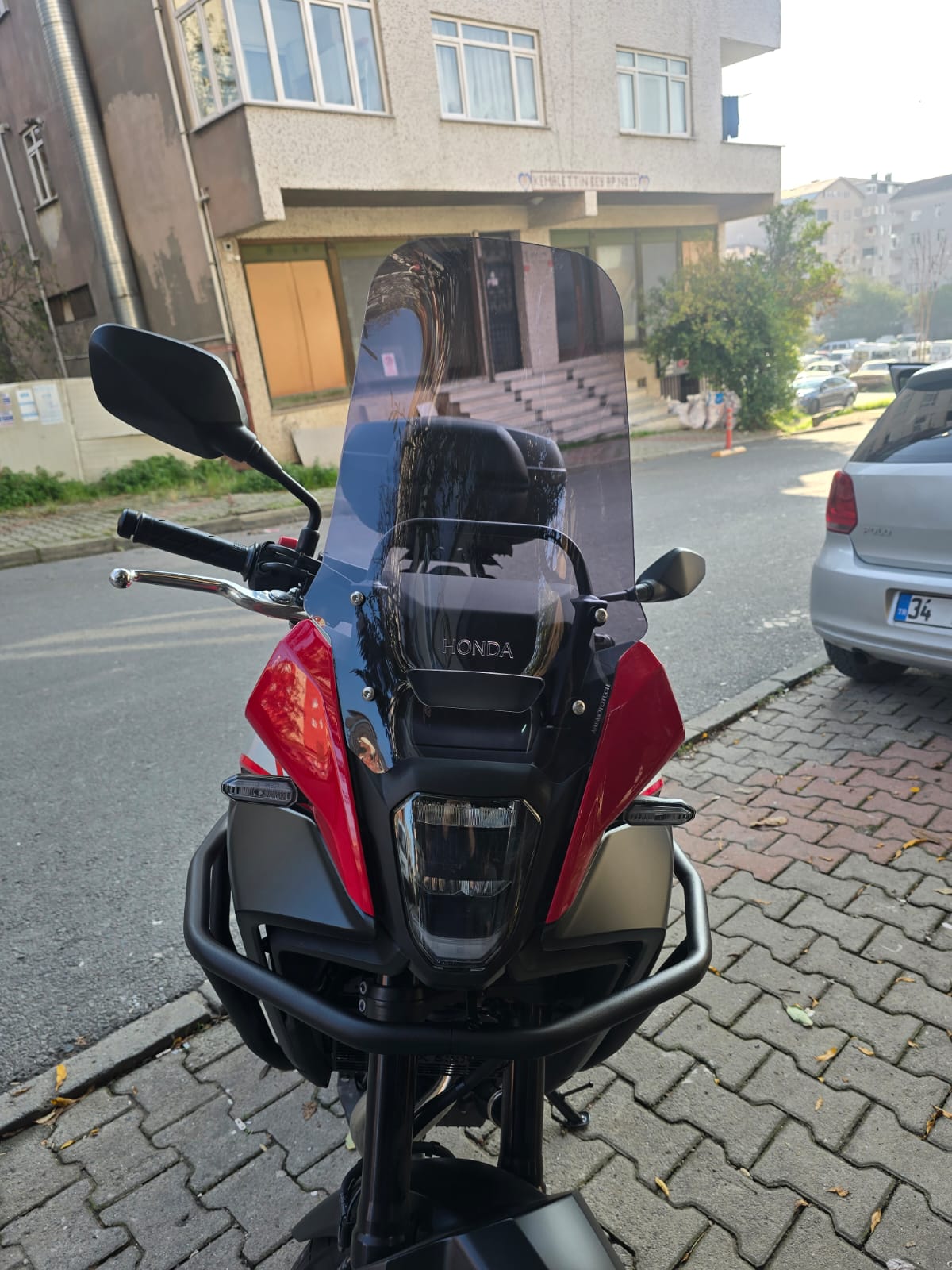 HONDA NX 500 ÖN CAM ŞEFFAF, FÜME