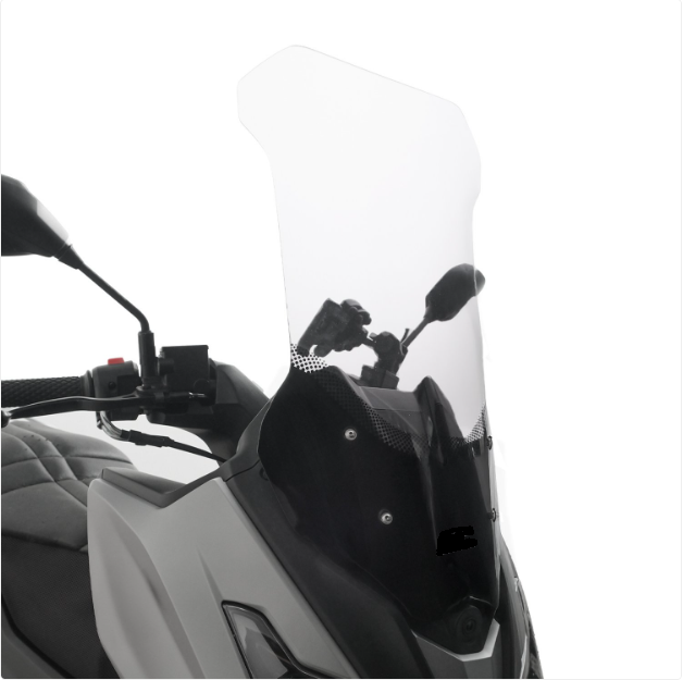 Voge SR1 2021-2025 Uyumlu Ön Tur Camı Şeffaf-SİYAH