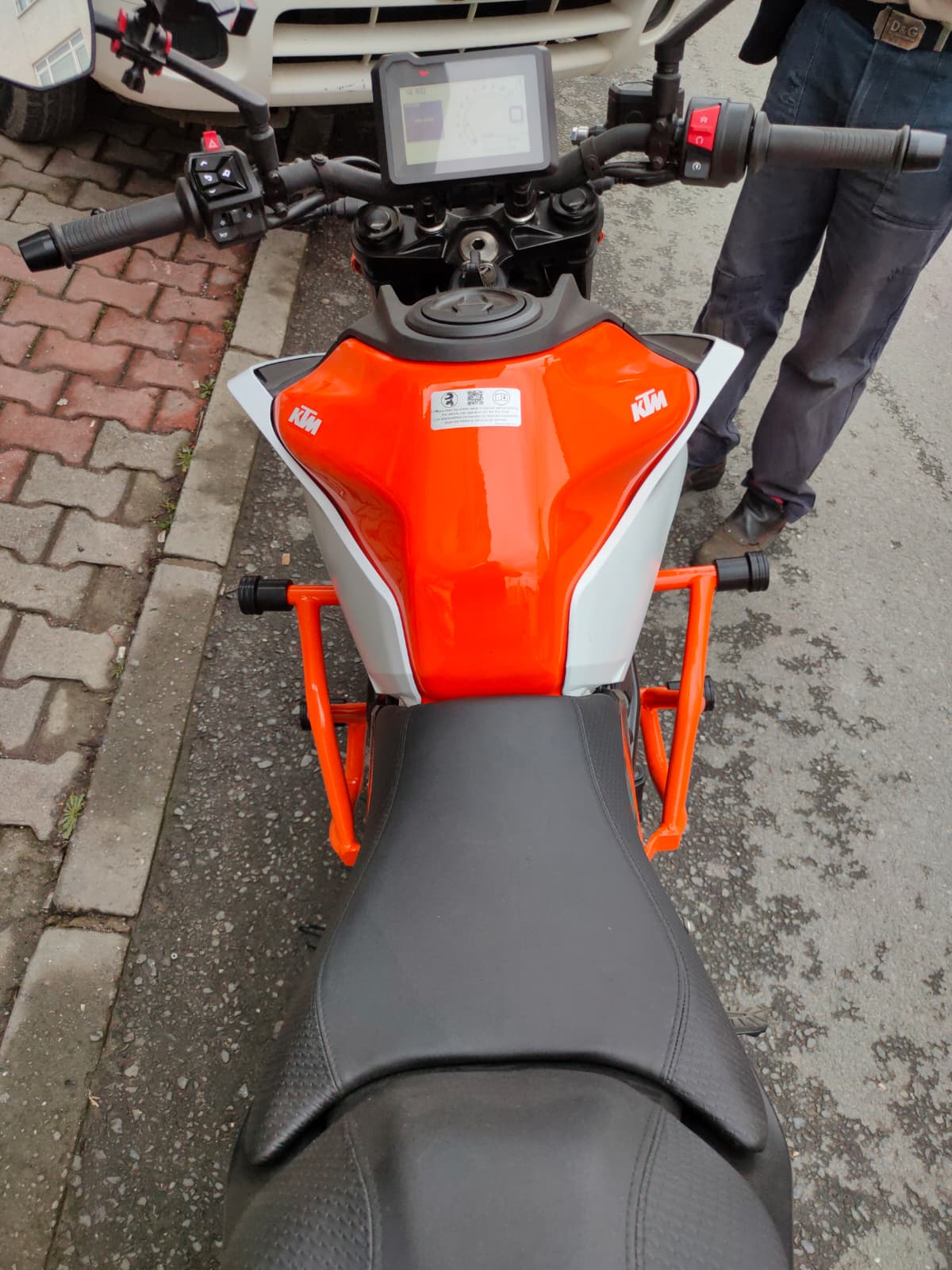 KTM DUKE 250-390 KORUMA DEMİRİ