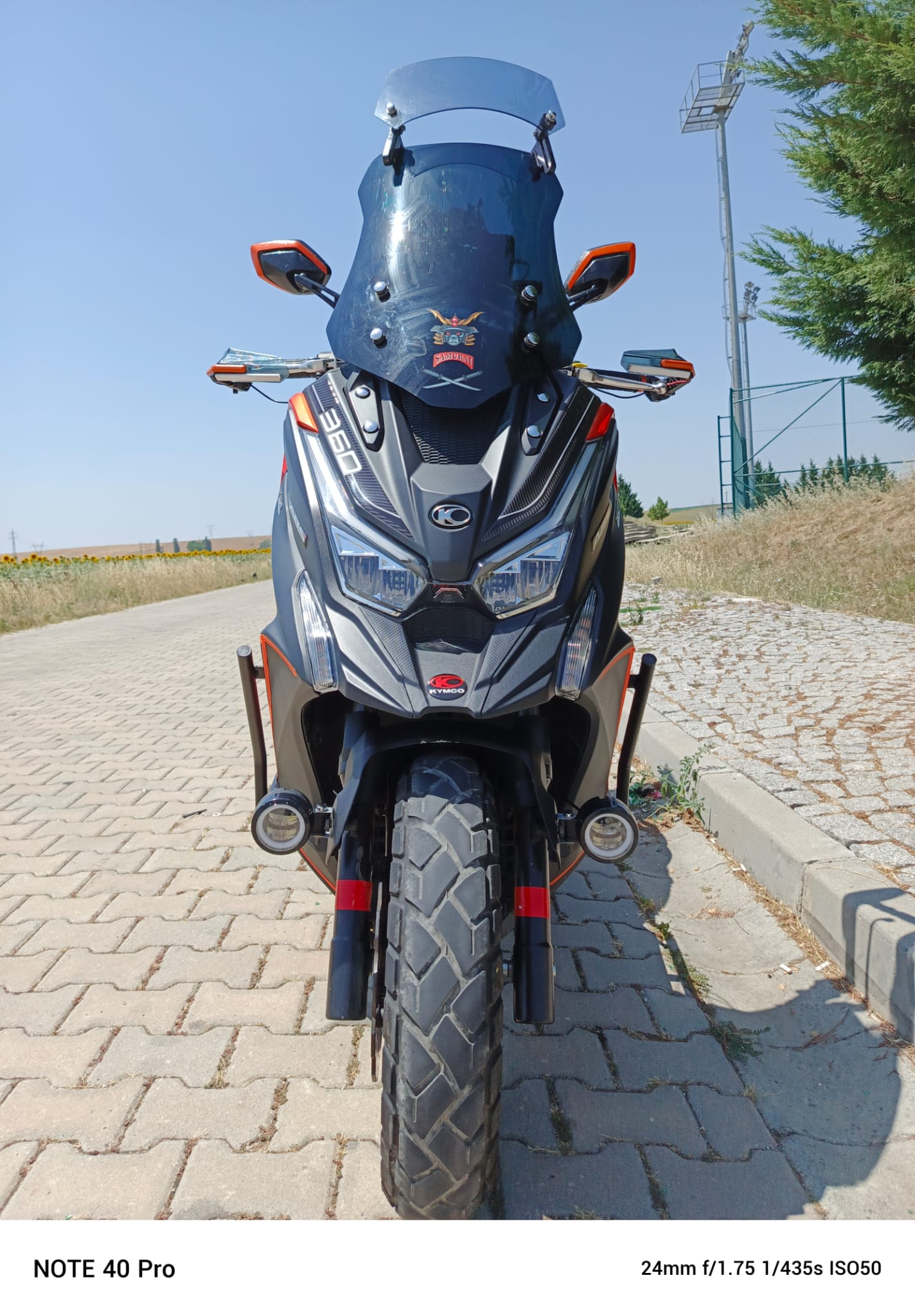 KYMCO DTX 250 360 KORUMA DEMİRİ YARIM