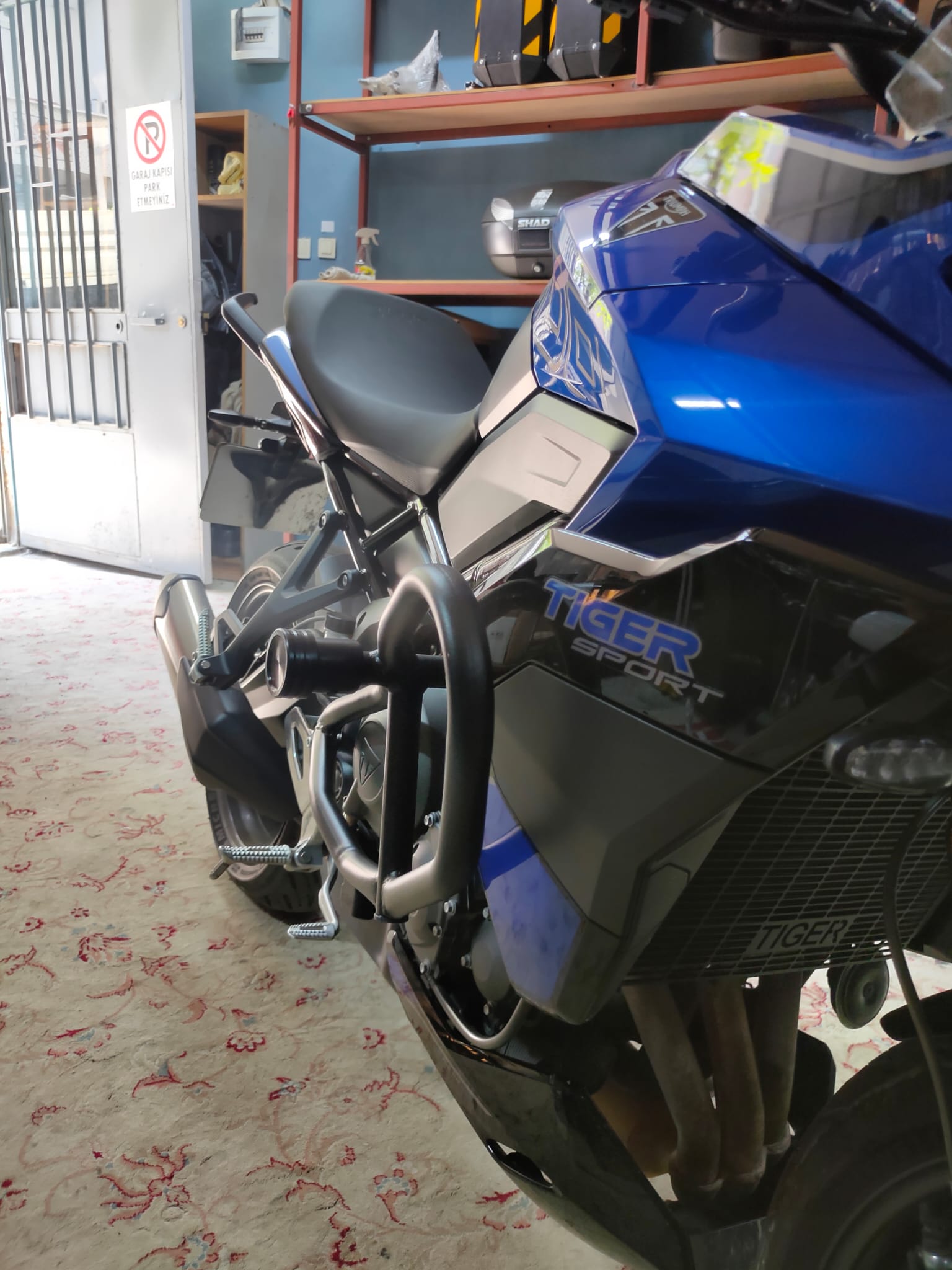 Triumph Tiger 800 SPORT  KORUMA DEMİRİ